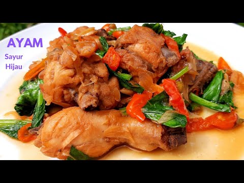 Video: Cara Memasak Ayam Goreng Dengan Sayur-sayuran Muda