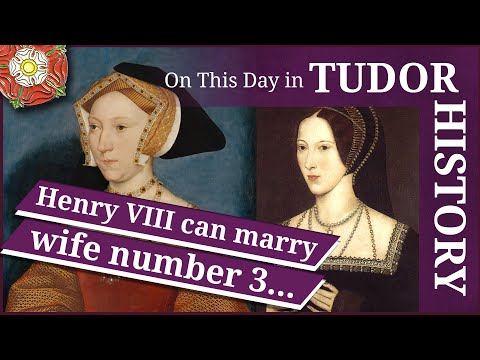 May 19 - A dispensation for Henry VIII to marry wife number 3