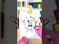 すうじのうた🔢1〜10数えてみよう！｜てんつなぎ｜知育｜こどものうた｜どーなっぴー【公式】#shorts
