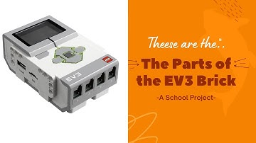 Parts of the EV3 Brick