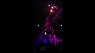 New Year 2013 Disney Land Ressort Paris Firework
