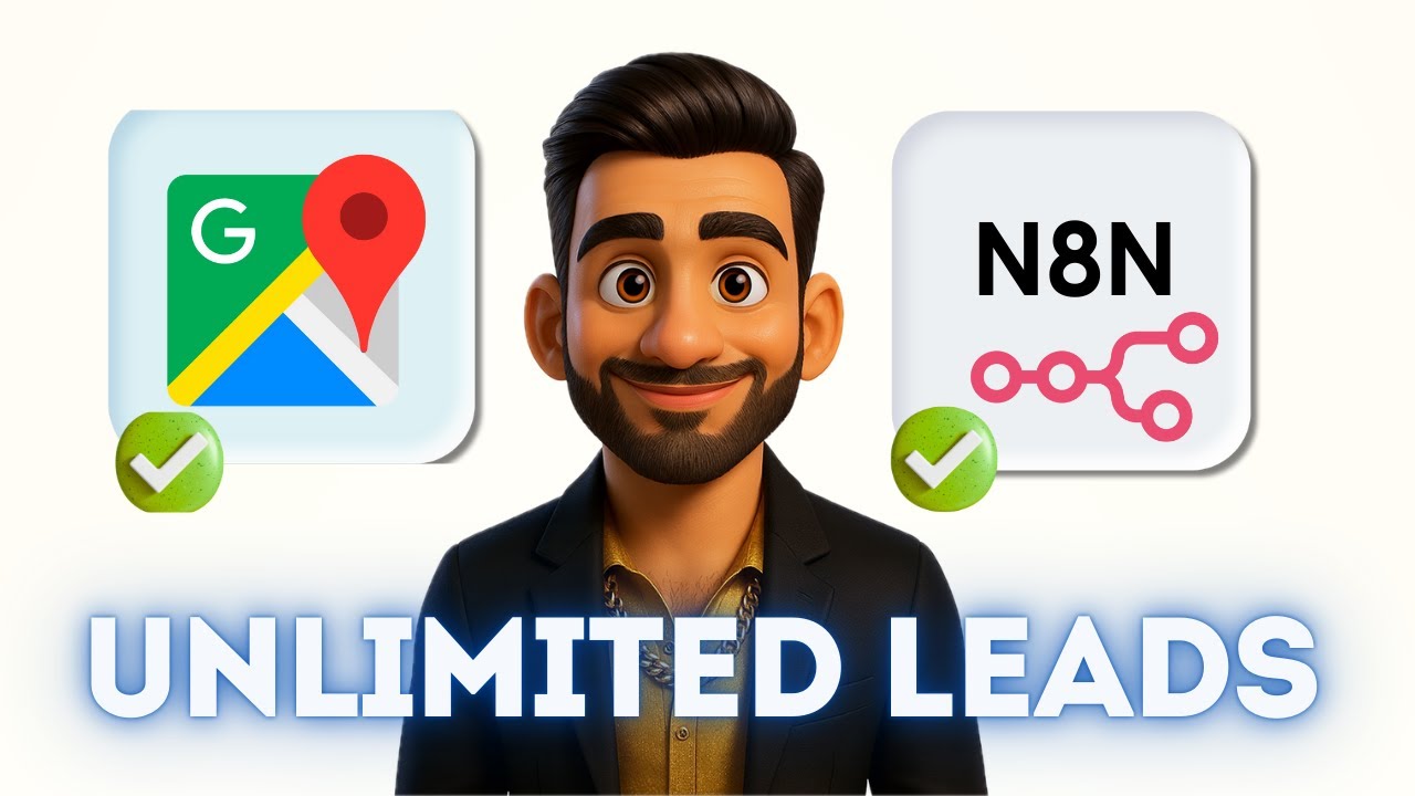 Как получить тысячи потенциальных клиентов от местных компаний БЕСПЛАТНО (N8N + Google Maps)