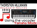 Yamaha Modx Montage Using the vocoder is so easy
