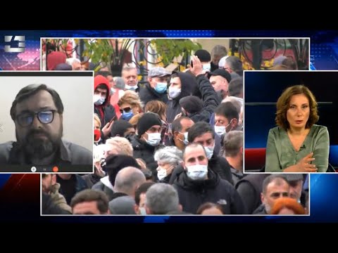 გია ჯაფარიძე \"კავკასიის\" ეთერში, გადაცემაში \"ბარიერი\"