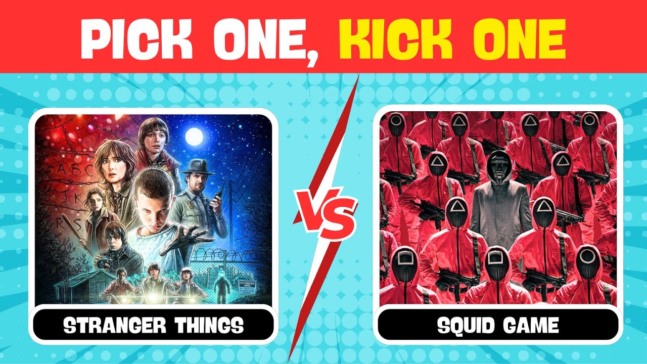 TV SHOWS - PICK ONE KICK ONE - QUIZ 2024 | We Quiz!