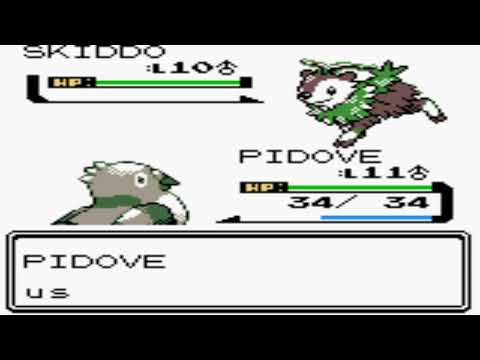 Pokemon Kalos Crystal GBC Rom Hack - Sage Li Fight