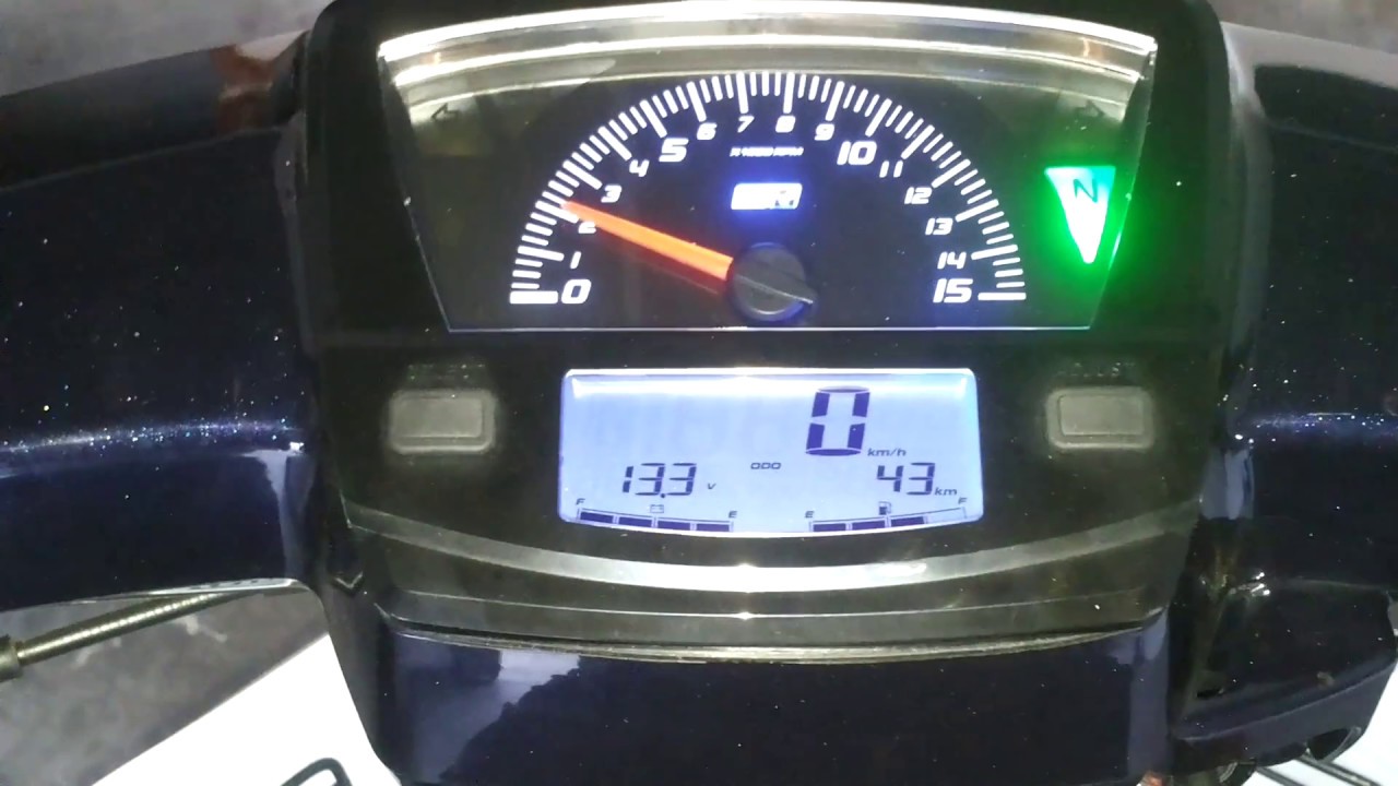 Uma Racing Digital Meter Ex5 Dream Youtube