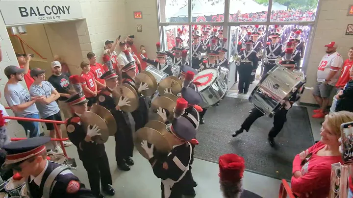 Entrance to St Johns Arena for the Skull Session vs Arkansas St Sept,  10