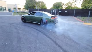 LEARNING HOW TO DRIFT/SLIDE IN MY 392 SCATPACK