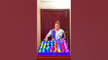 Hard Level Puzzle Sort Balls Game,  Solve Challenge Very Good With smart girl In Village  iQ Testing