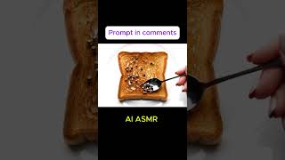 Satistifing Bread Butter Spread Veo 3  Ai Asmr