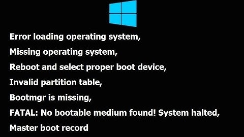 How to Fix Windows Stuck on Bootloader in Windows 10/8.1 (No Media USB & DVD)