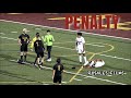 Player Gets Hit in the Face - Torrey Pines vs San Dieguito Academy Boys Soccer