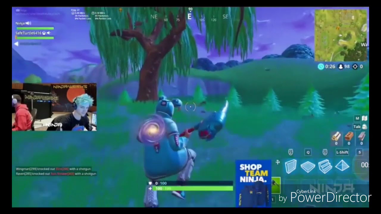 When people  stream snipe ninja