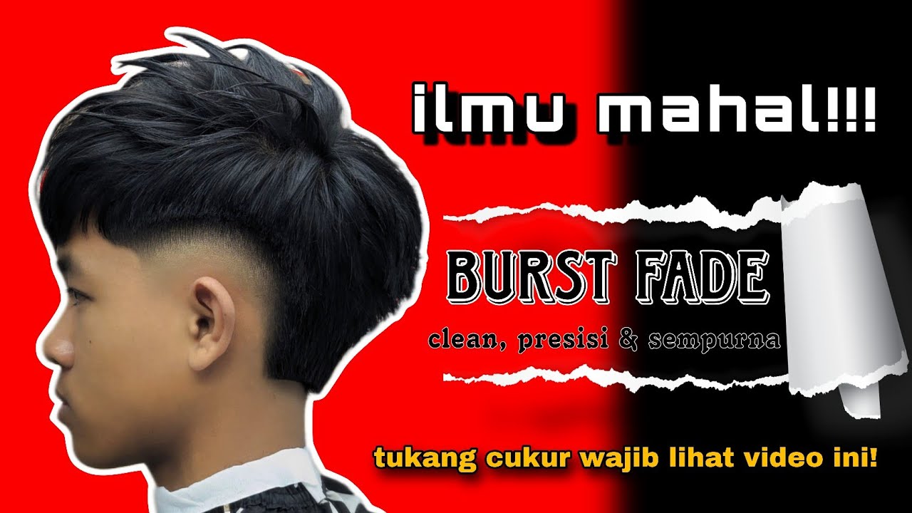 [Tutorial💈] Burst Fade Hair Trend 2025⁉️🔥