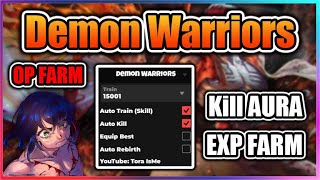[👺NEW] Demon Warriors Script - Kill Aura | Best Farm