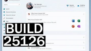 New Windows 11 Build 25126 – Account Settings Page Improvements and Fixes
