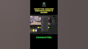 Create your character animation blueprint in seconds!