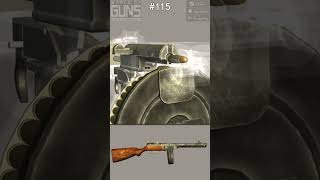 Legendary Soviet PPSh-41 — Slow Motion Fire #firearmeducation #gunmechanics #slowmotion