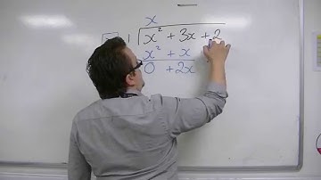 AQA Core 1 5.07a Introducing Polynomial Division