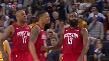 James Harden EPIC Game-Winning Shot | Rockets vs Warriors - January 3, 2019