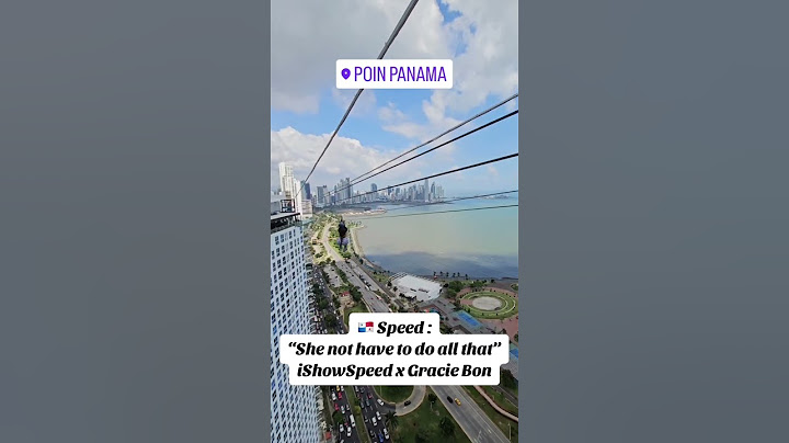 Speed in Panama 🇵🇦  #ishowspeed #funny #panama #shorts #viralshorts #zipline