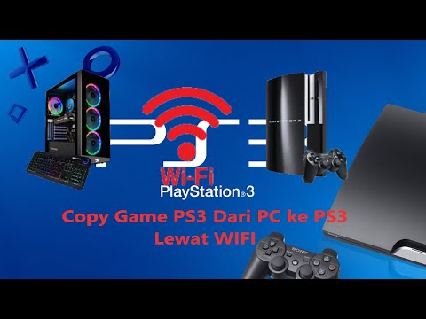 Cara copy game ps3 - dengan wifi