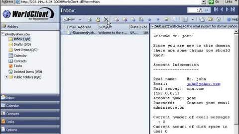How to create Secondary Domain and Send, Receive Message in MDaemon