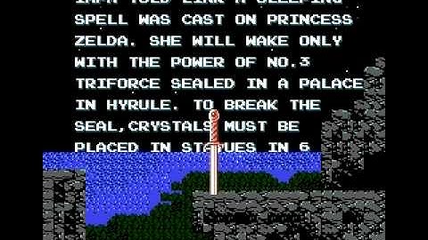 Zelda 2 The Adventure of Link Intro