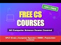 Big Announcement: FREE Courses for All Computer Science Related Exams!