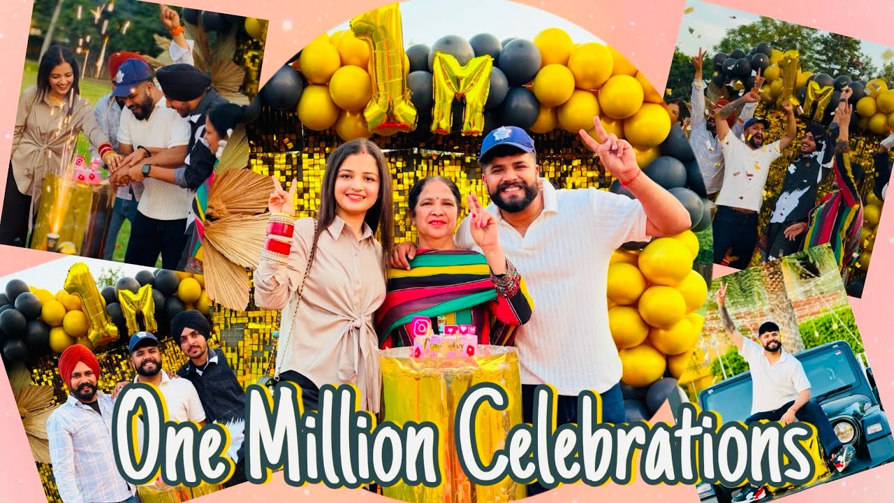One Million Done🥰🥳 ਹੋਗਿਆ ਮੇਰਾ Supna ਪੂਰਾ 🥹😭 Gharwali Aayi ਲਕਸ਼ਮੀ ਬਣ ਕੇ 😎😱🤩 Mummy Bhut ਰੋਏ🤩