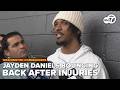 🏈LIVE | Jayden Daniels, teammates take questions as Commanders prep for next season
