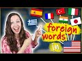 22 Foreign Words in Daily English: Are they from your language?