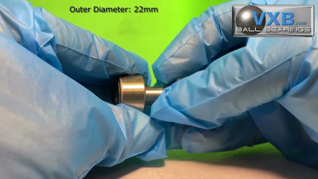 KR22 Bearing Cam Follower Needle Roller Bearing 10x22x36mm YouTube