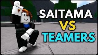 60K Kills Low Ping SAITAMA DESTORYS TEAMERS! (TSB)
