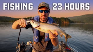 Fishing my favorite lake for an entire day (and night!)