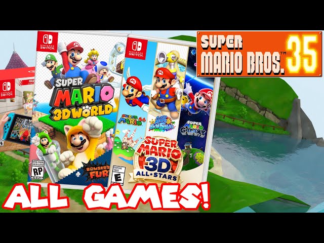 Nintendo Switch Super Mario 3D Collection Nintendo Switch Super Mario 3D Collection All Stars Sunshine