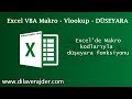 Excel VBA (Makro) Dersleri - Düşeyara (Vlookup) Fonksiyonunun Makro - VBA Kodlarıyla Yapımı