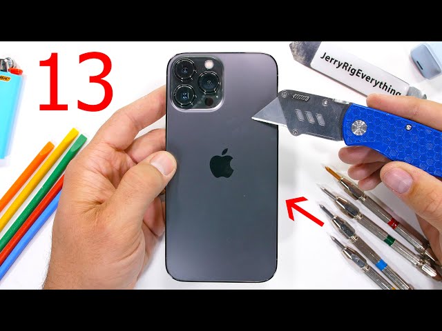 A few things Apple hasn't told you... - iPhone 13 Pro Max Durability Test!