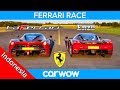 Ferrari Enzo vs LaFerrari - RACE & TES PENGEREMAN