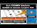 Guía de EXÁMEN de Admisión EXANI II 2020: Pensamiento Matemático #EXANI2020