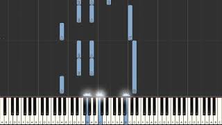 Emile Waldteufel The Skater's Waltz [Piano Tutorial] Synthesia