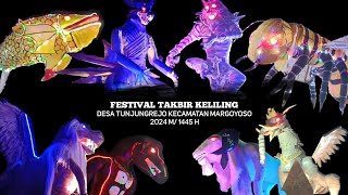 [FULL] FESTIVAL TAKBIR KELILING DESA TUNJUNGREJO 2024 M/ 1445 H‼️#takbiran #pati #arakarakan