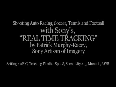 Sony REAL TIME TRACKING Example shoots (NASCAR, tennis, soccer, football) [51Min]