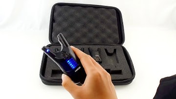 Hirisi Fishing Alarm Set HRS1, how to connect the wireless receiver?