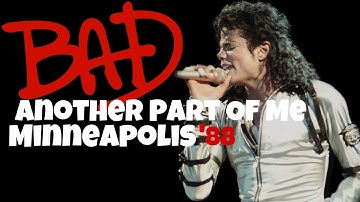 HD - Michael Jackson - Another Part Of Me - Live At Minneapolis