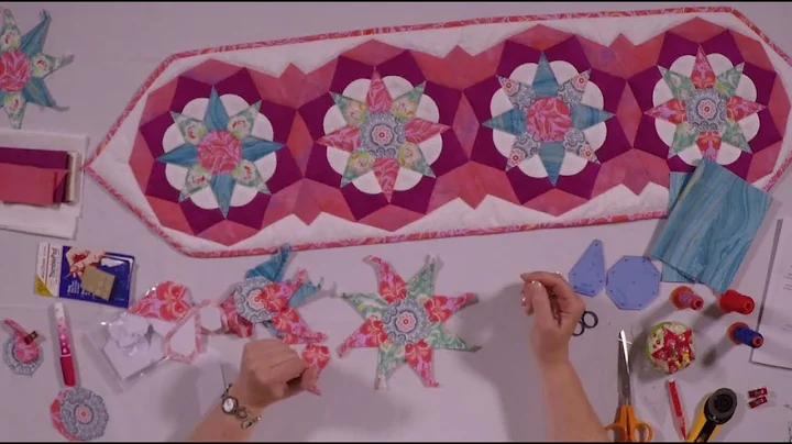 Tudor Rose Table Runner  Part 1 with Nancy Adamek ...