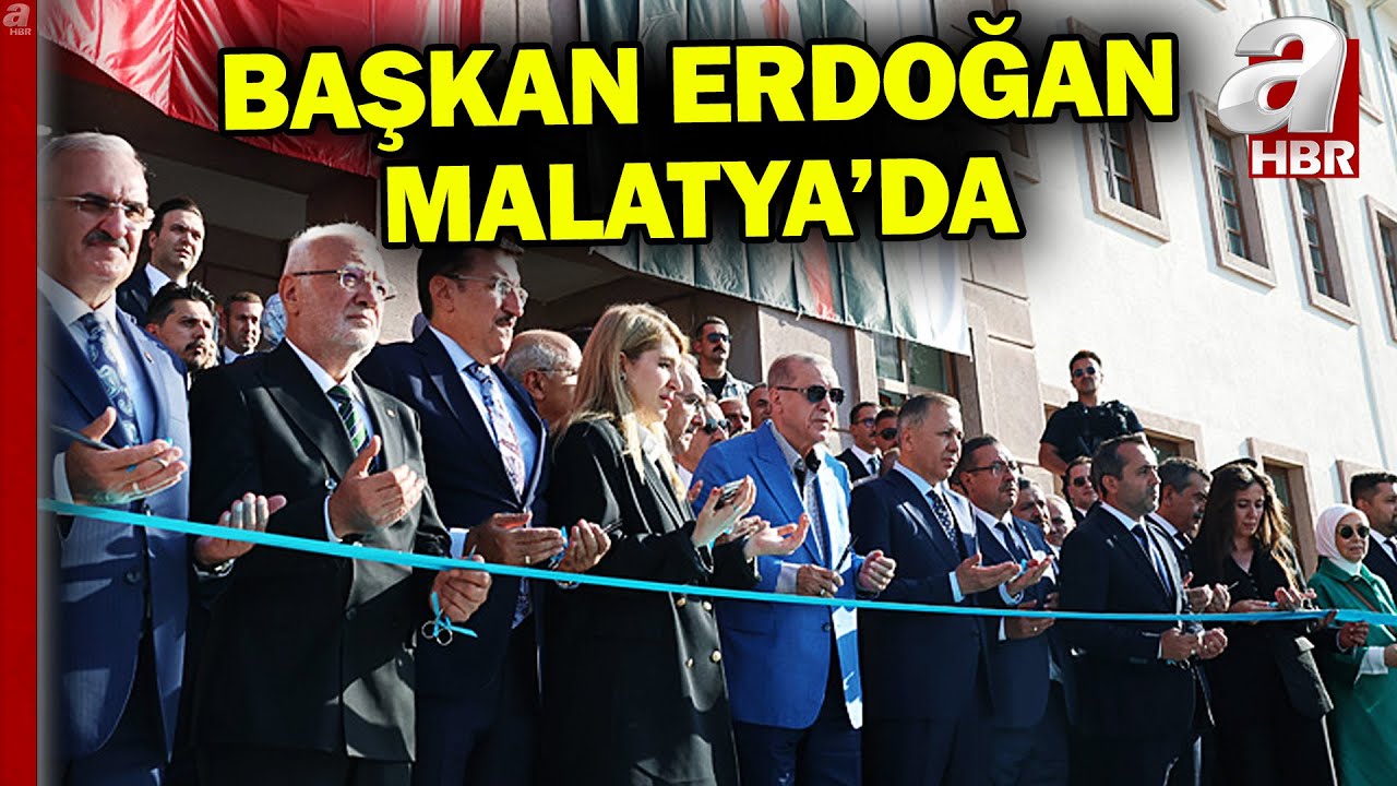 Başkan Erdoğan Malatya'da yeni valilik binasının açılışını yaptı | A Haber