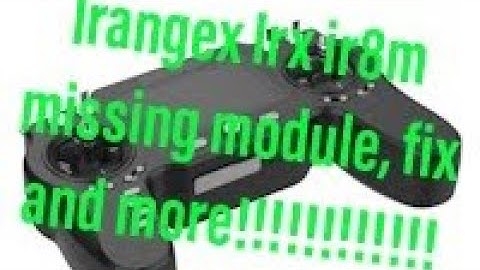 iRangeX iRX-IR8M V2 Missing Module A7105 xxxx stuck on usb mode or other software issue FIX tutorial