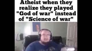 How Atheist feel after playing God of War